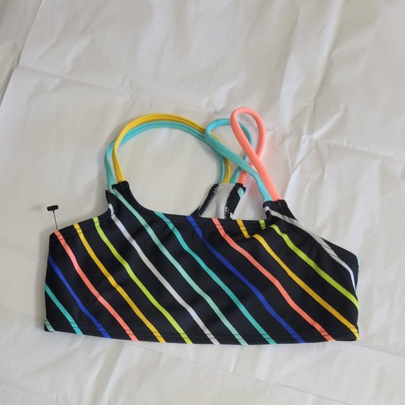 Girls'  3pc Bikini Set with Short- art class Multicolor - Picture 2 of 5